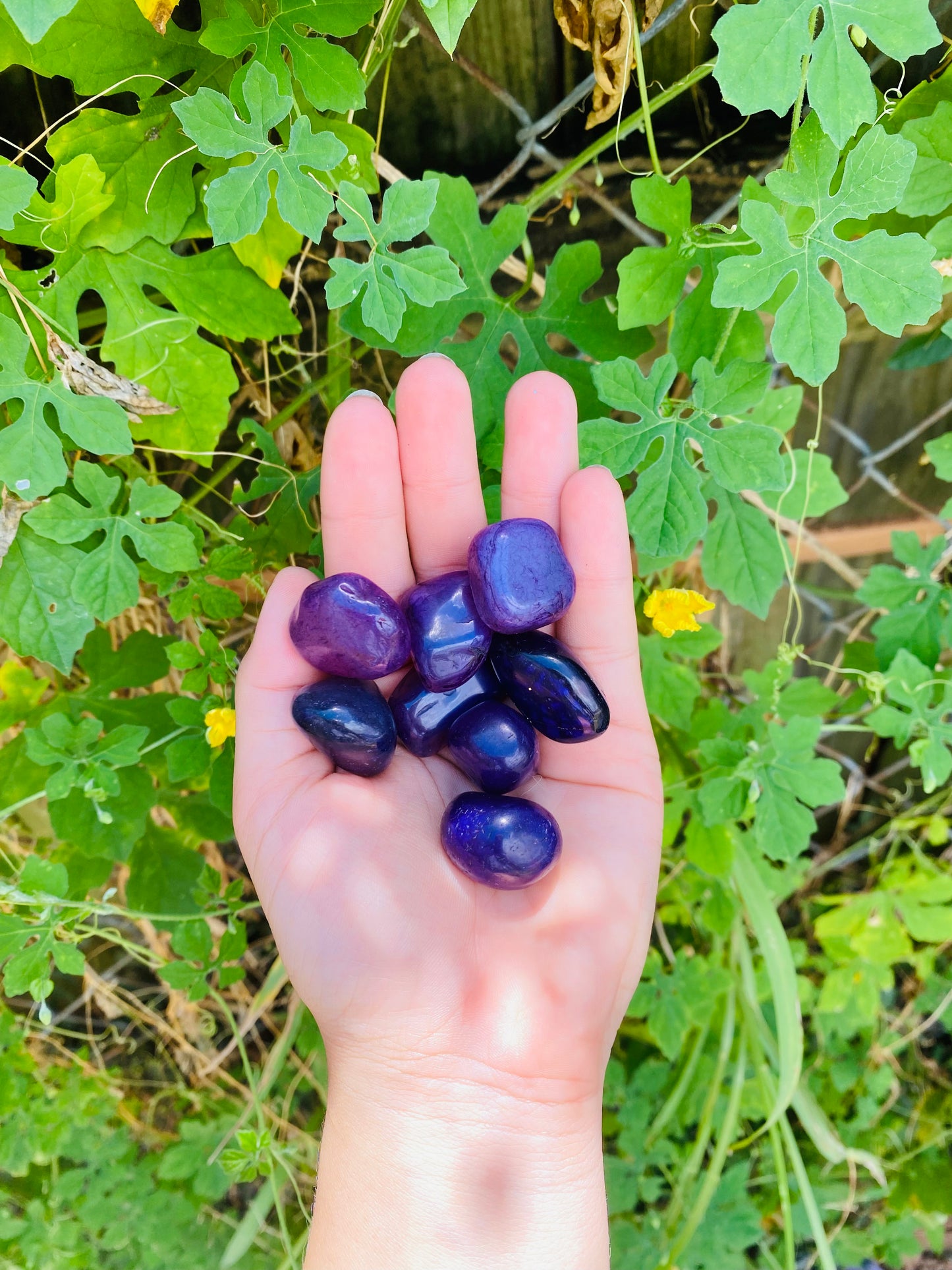 Purple Agate Tumble Stone