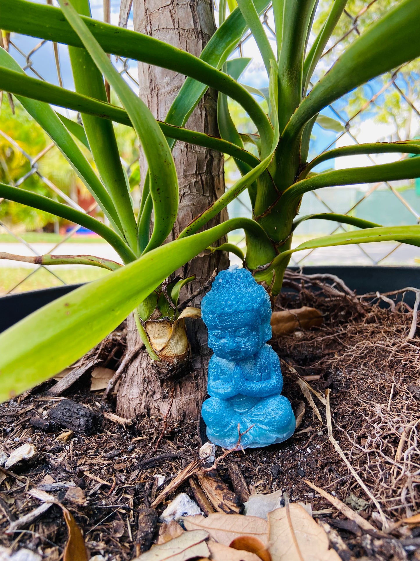 Buddha Meditation candle