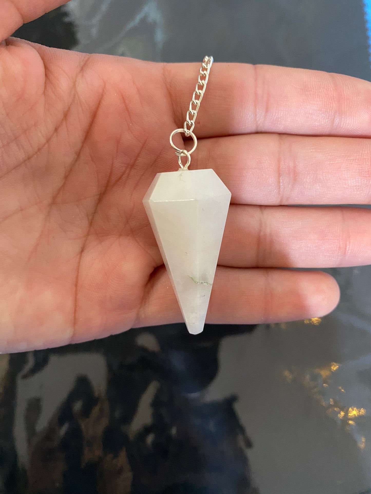 White Quartz Pendulum