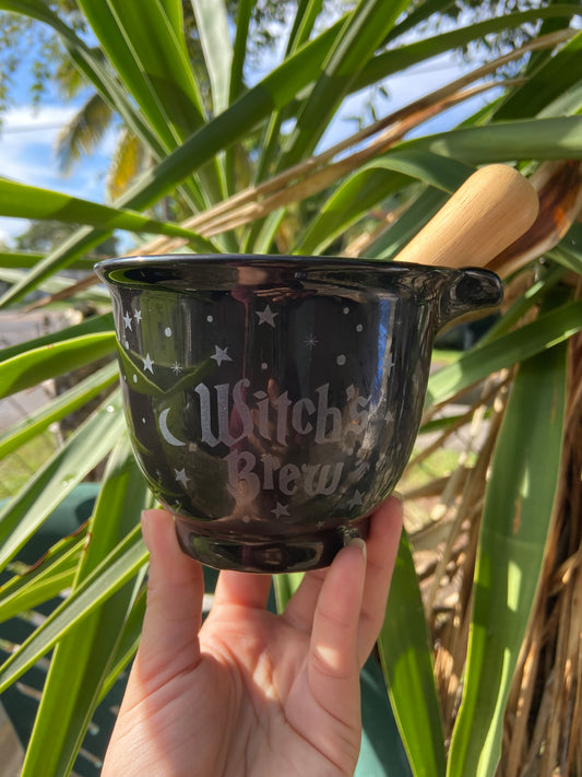 Witches Brew Mortar & Pestle