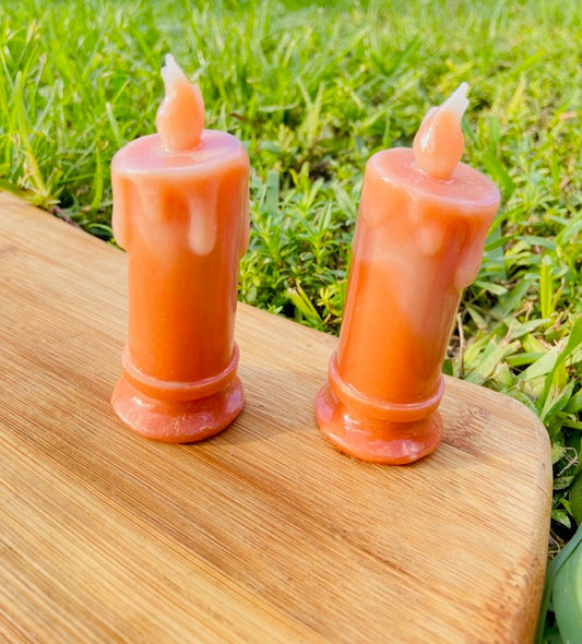 Luminous Witchy Candle Carving