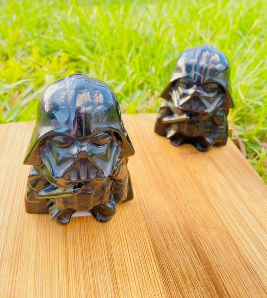 Black Obsidian Darth Vader Carving