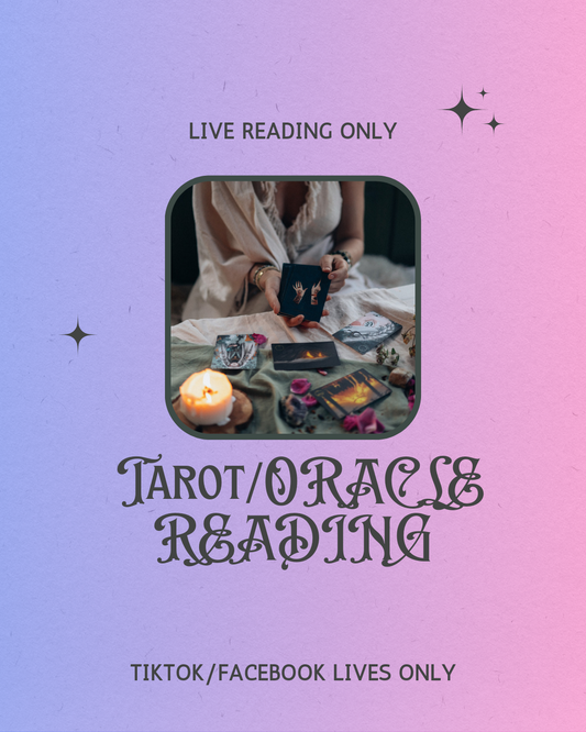 LIVE Tarot/Oracle Reading