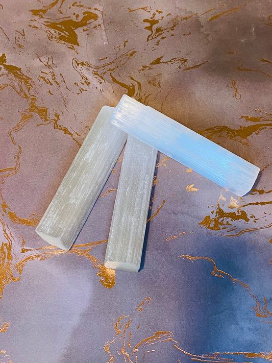 Rough Selenite Wand